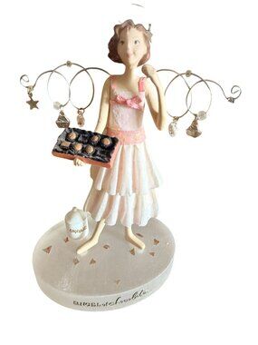 Angel Of Chocolate Figurine By Hallmark Down To Earth Angels Collection